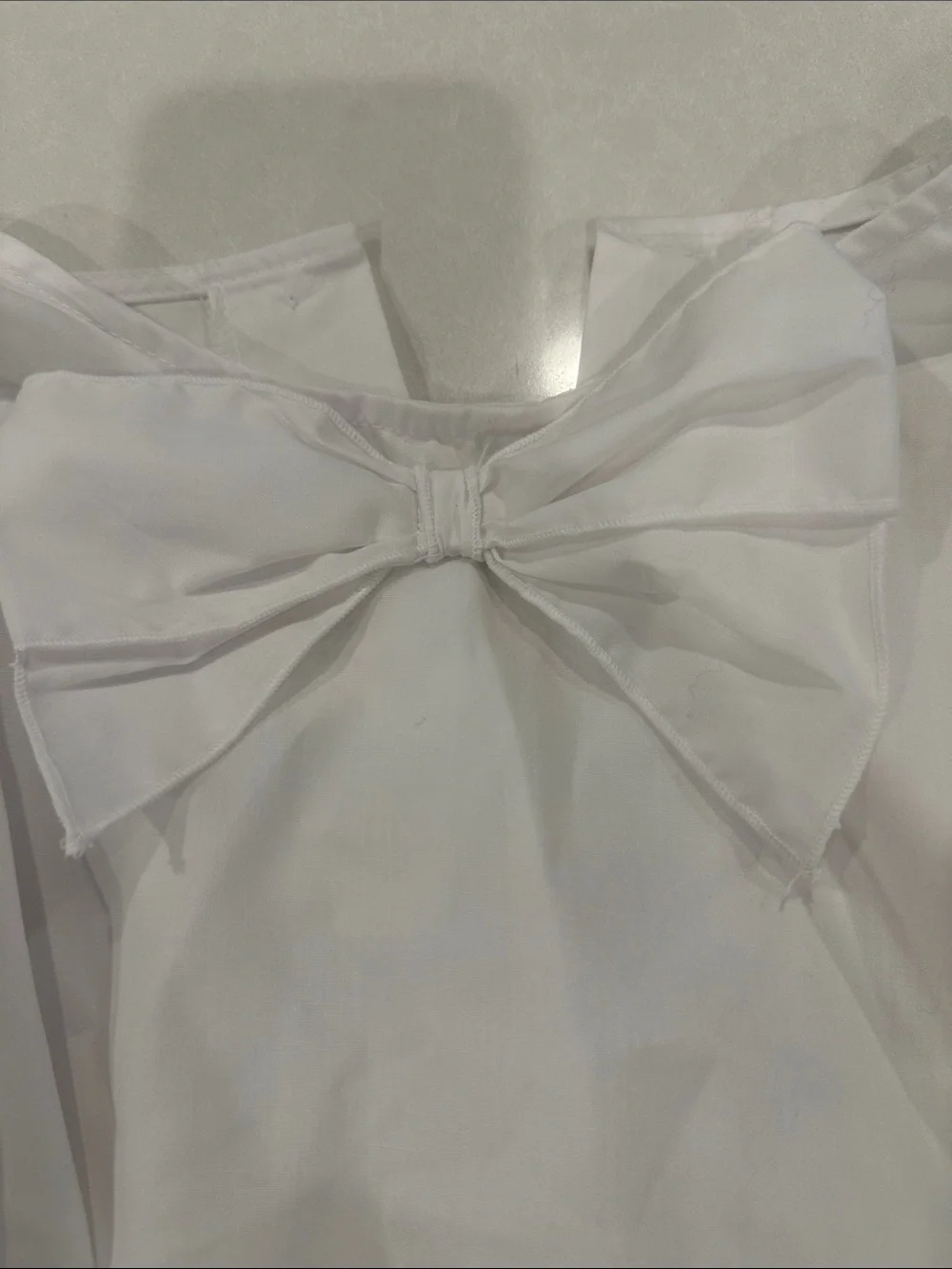 The Beaufort Bonnet Company White Beatrice Bow Blouse